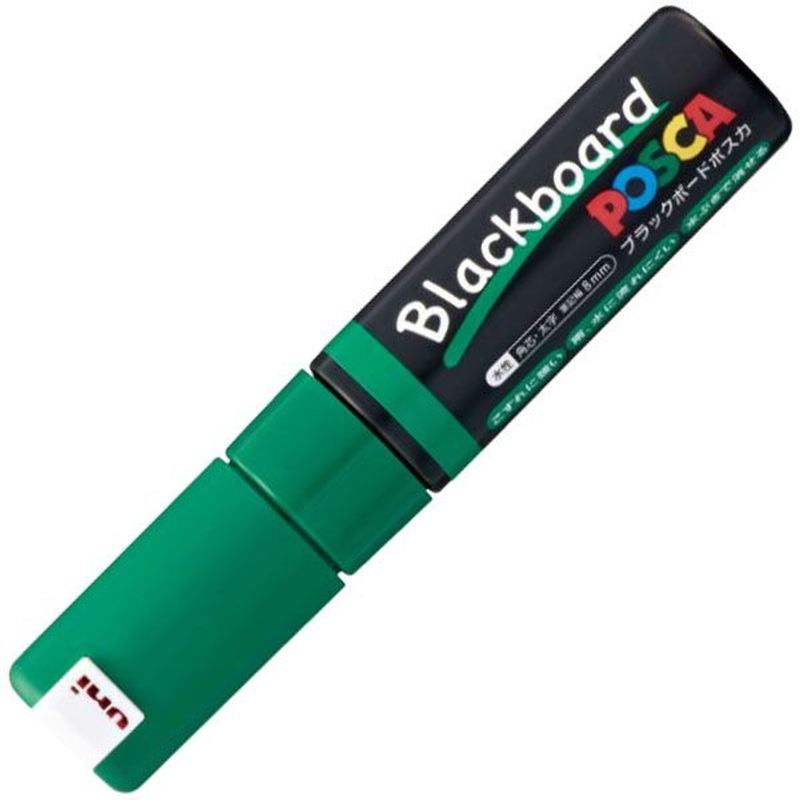 Mitsubishi Pencil uni Blackboard POSCA Thick 8mm Green