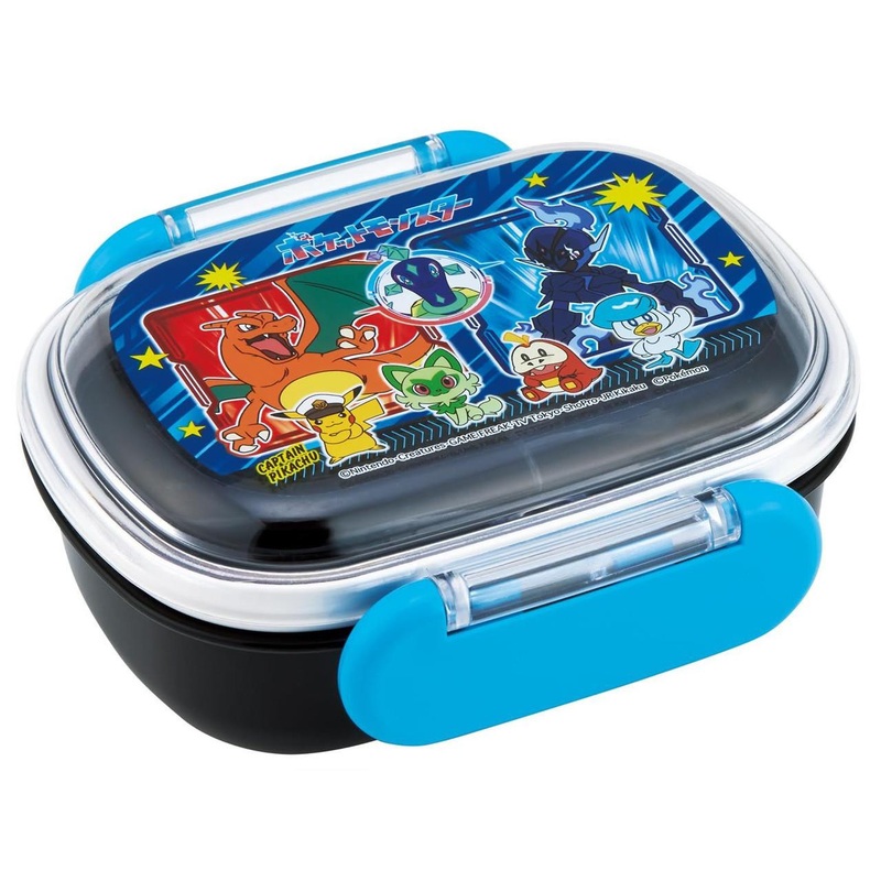 Skater Pokemon Lunch Box Cool Blue Design